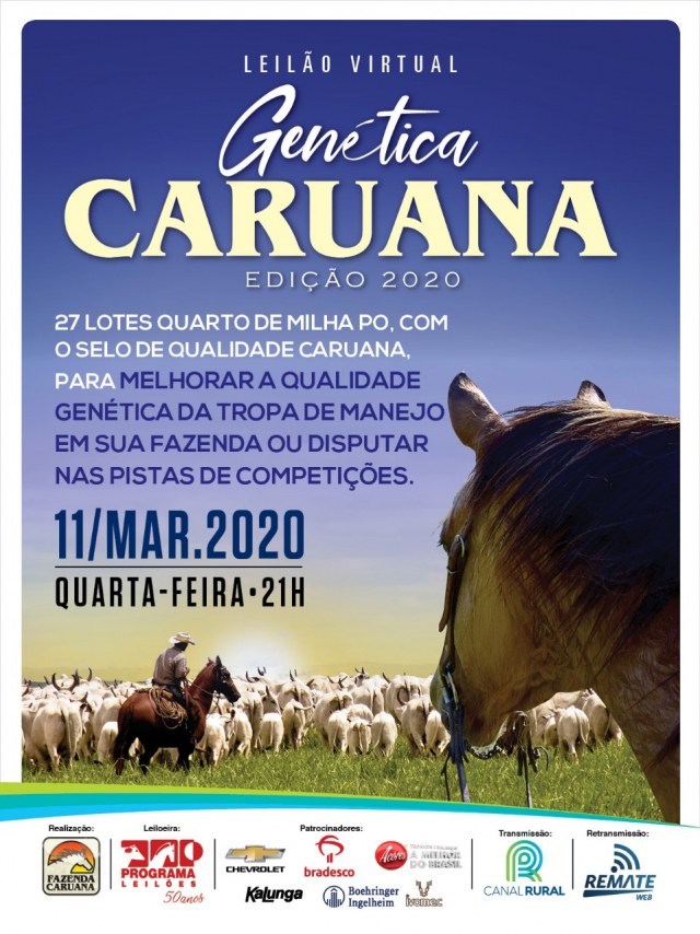 Leilão Virtual Fazenda Caruana