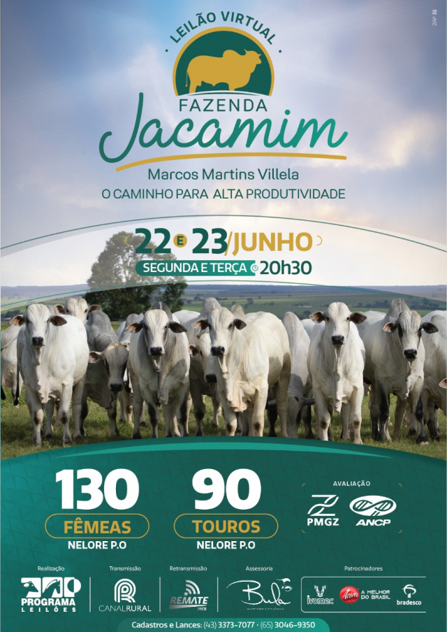 Virtual Fazenda Jacamim - Etapa Reprodutores