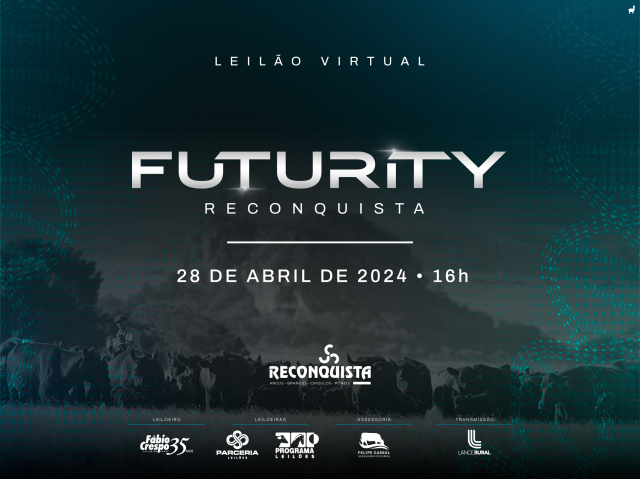 Leilão Virtual Reconquista Futurity