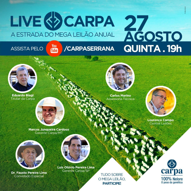 Live Carpa - A Estrada do Mega Leilão Anual